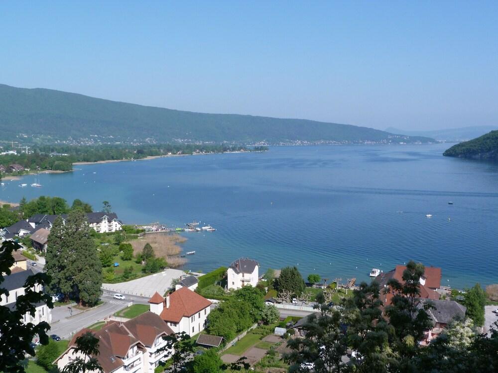 Studio Les Pieds Dans L'Eau Au Bord Du Lac D'Annecy Duingt Exterior foto